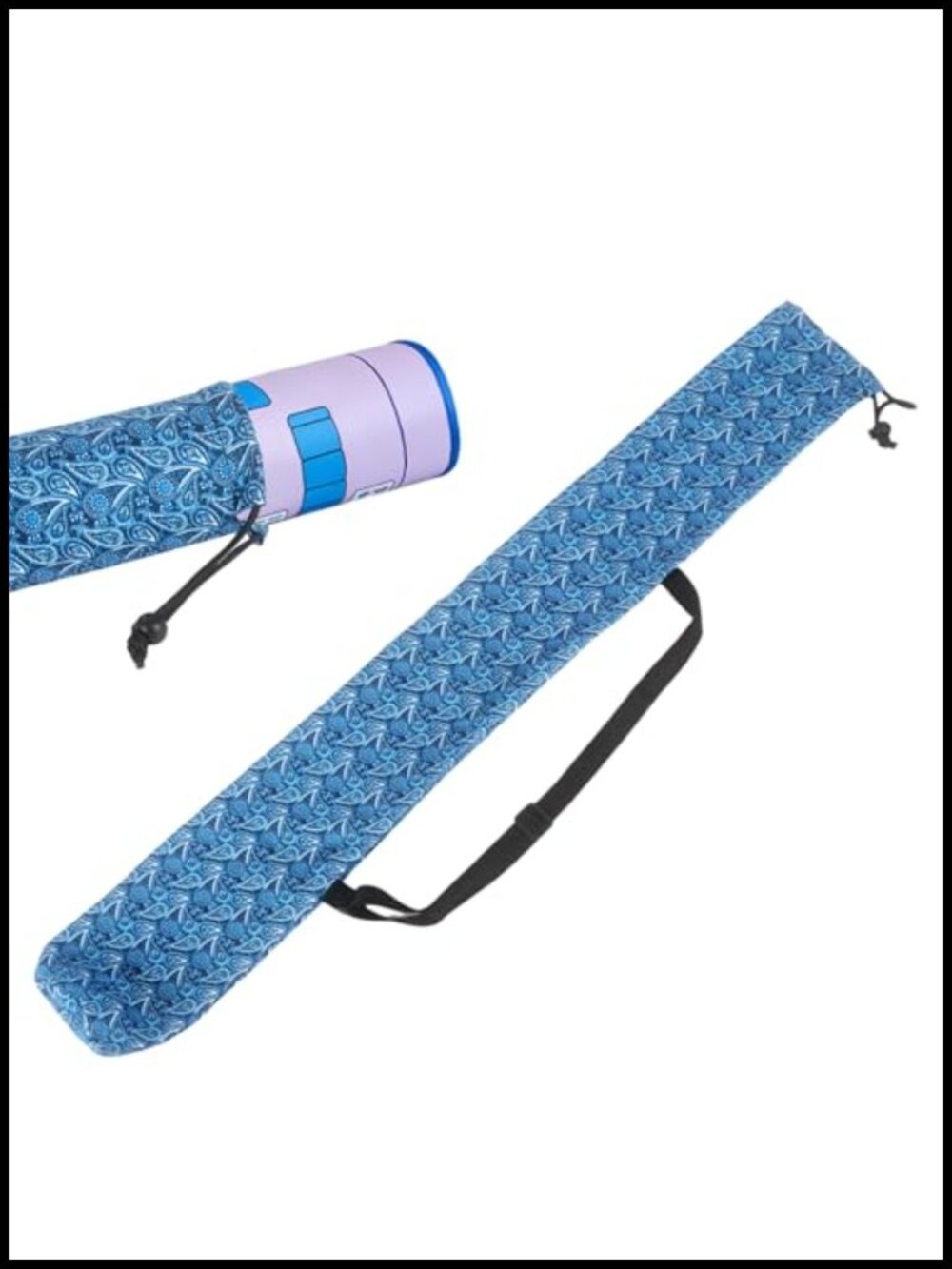 Mahjong Mat Storage Bag with Adjustable Strap - Drawstring, Waterproof